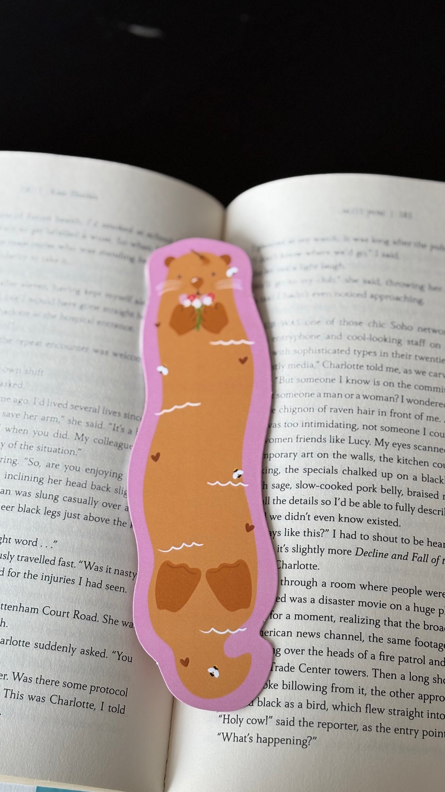 Wavy Otter Bookmarks