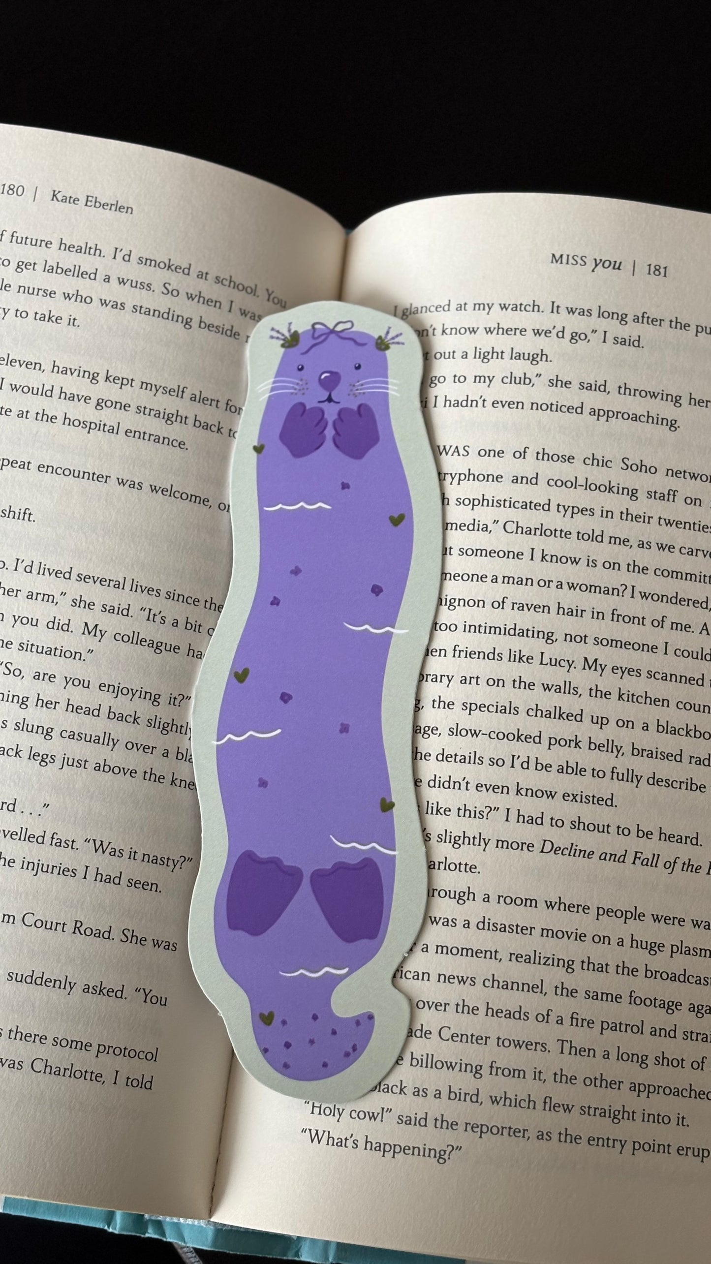 Wavy Otter Bookmarks