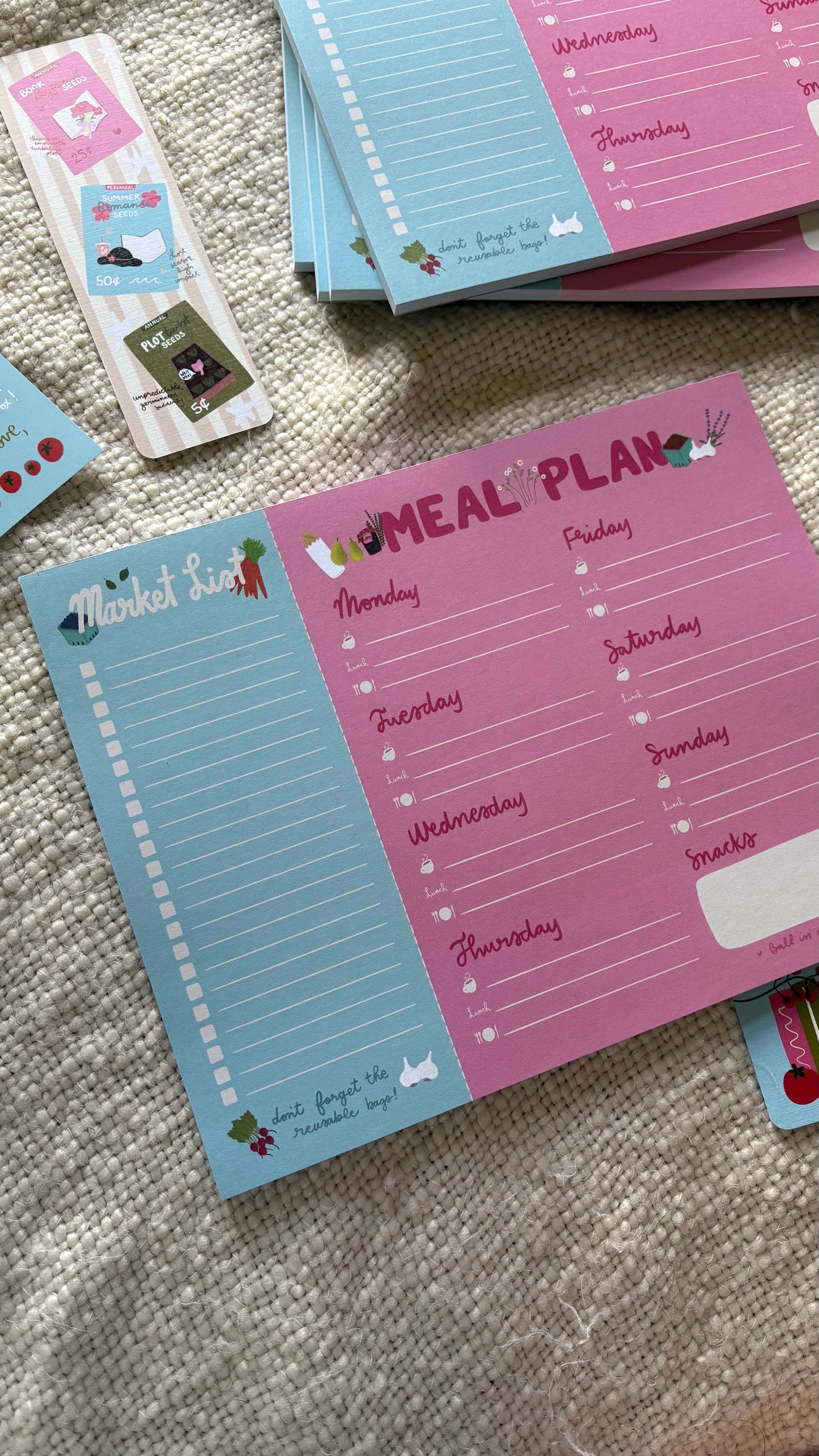 Meal Planner Notepad