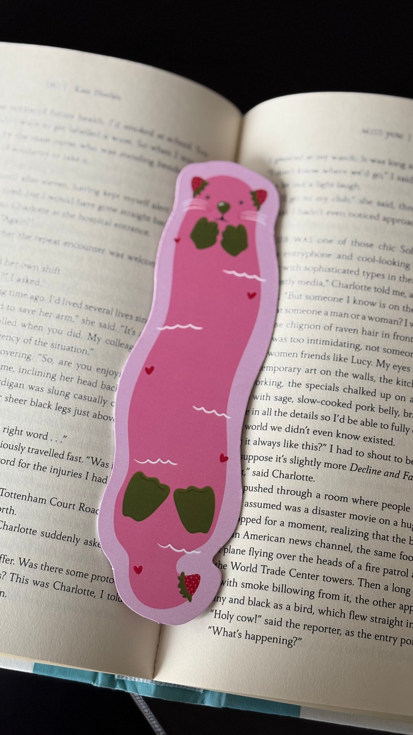 Wavy Otter Bookmarks