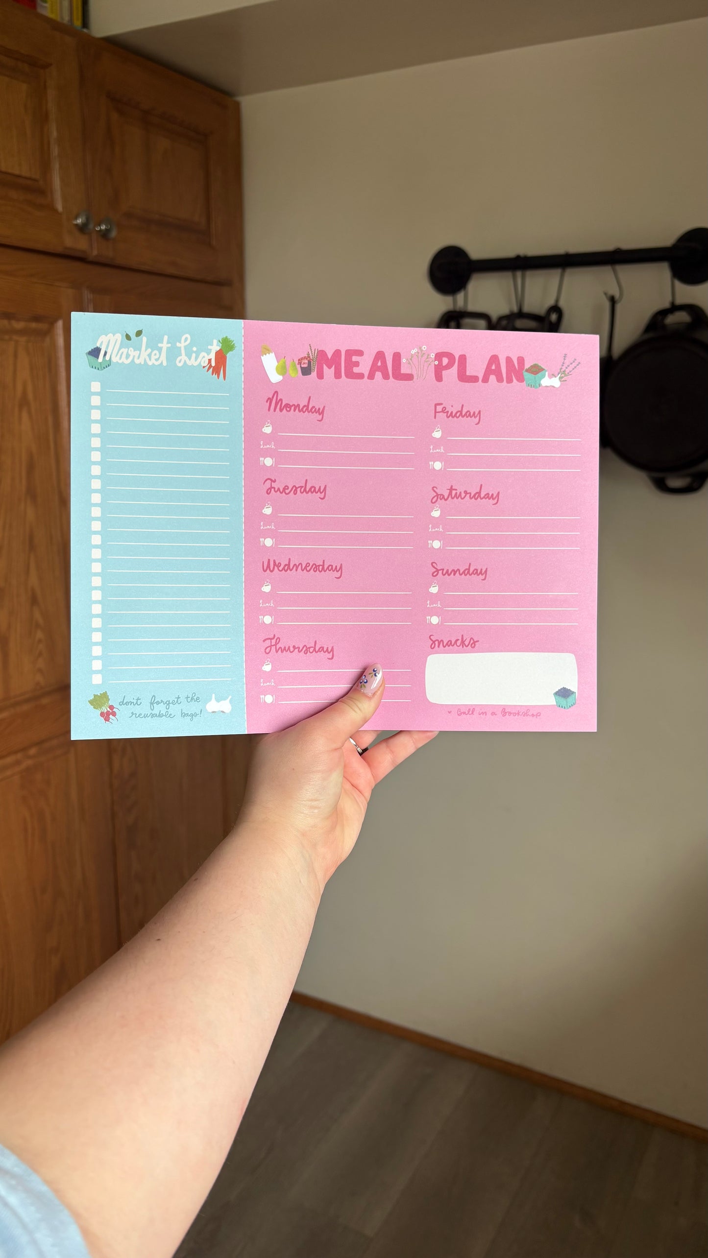 Meal Planner Notepad