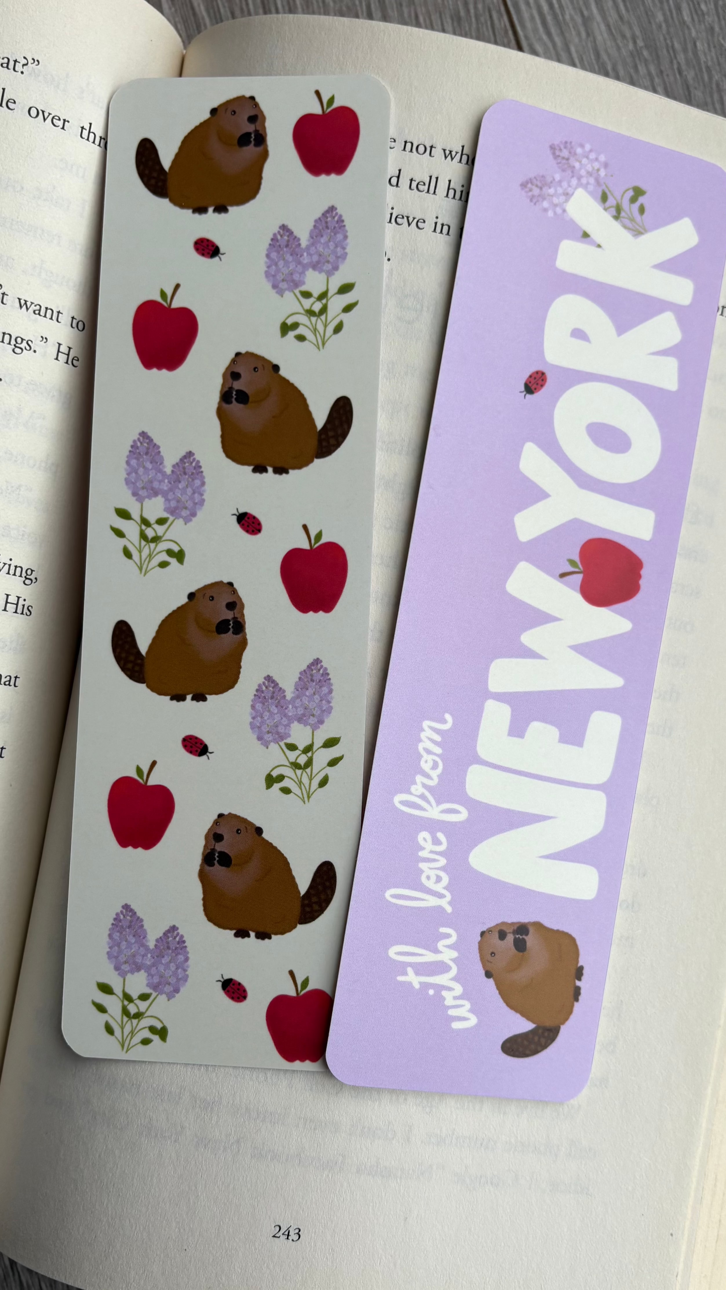 NEW New York Bookmark