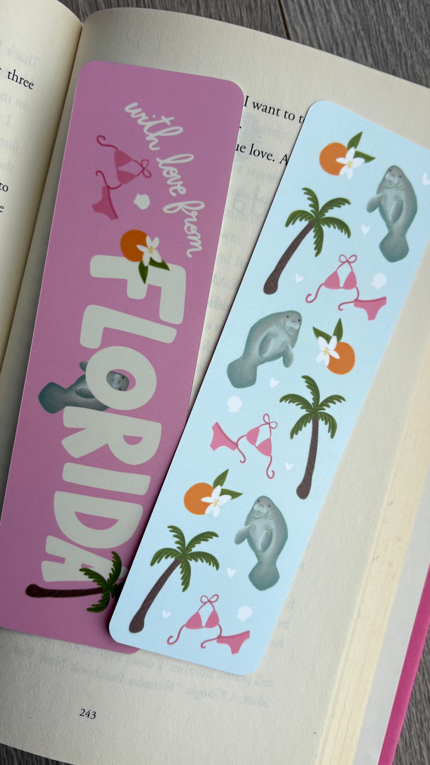 NEW Florida Bookmark
