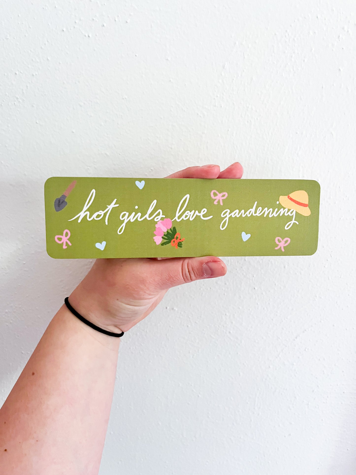 Hot Girls Love Gardening Bookmark