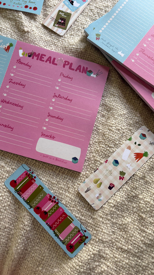 Meal Planner Notepad