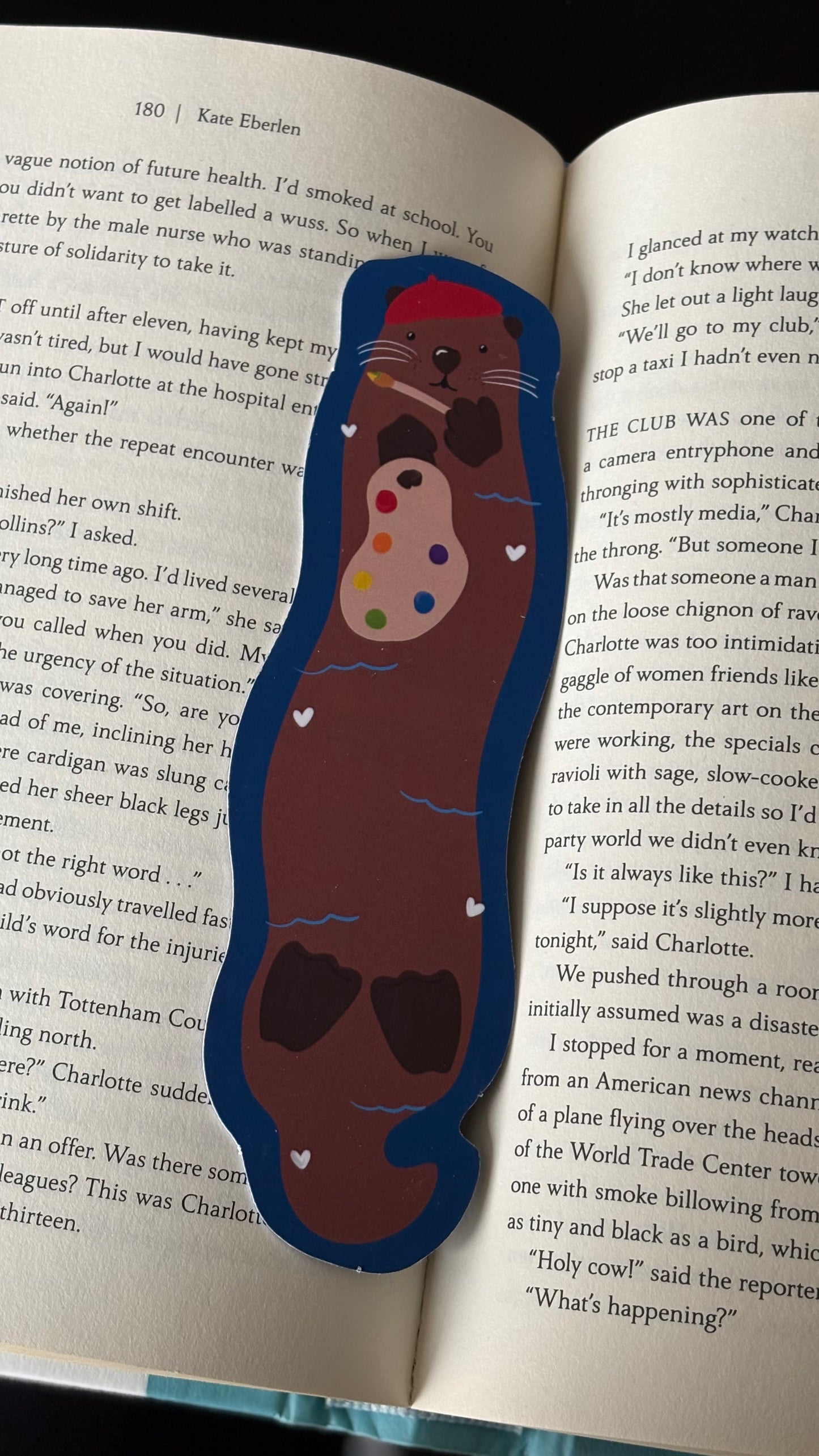 Wavy Otter Bookmarks