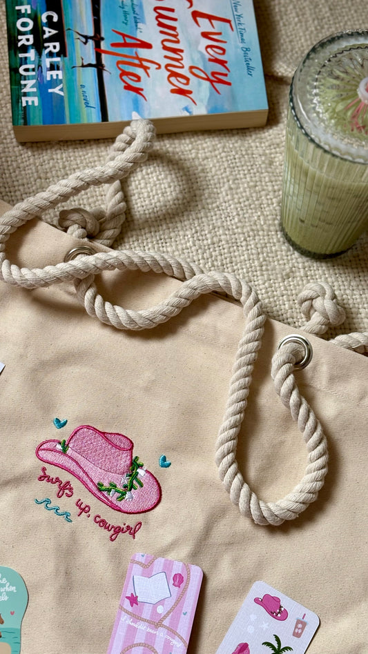 Coastal Cowgirl Beach Tote