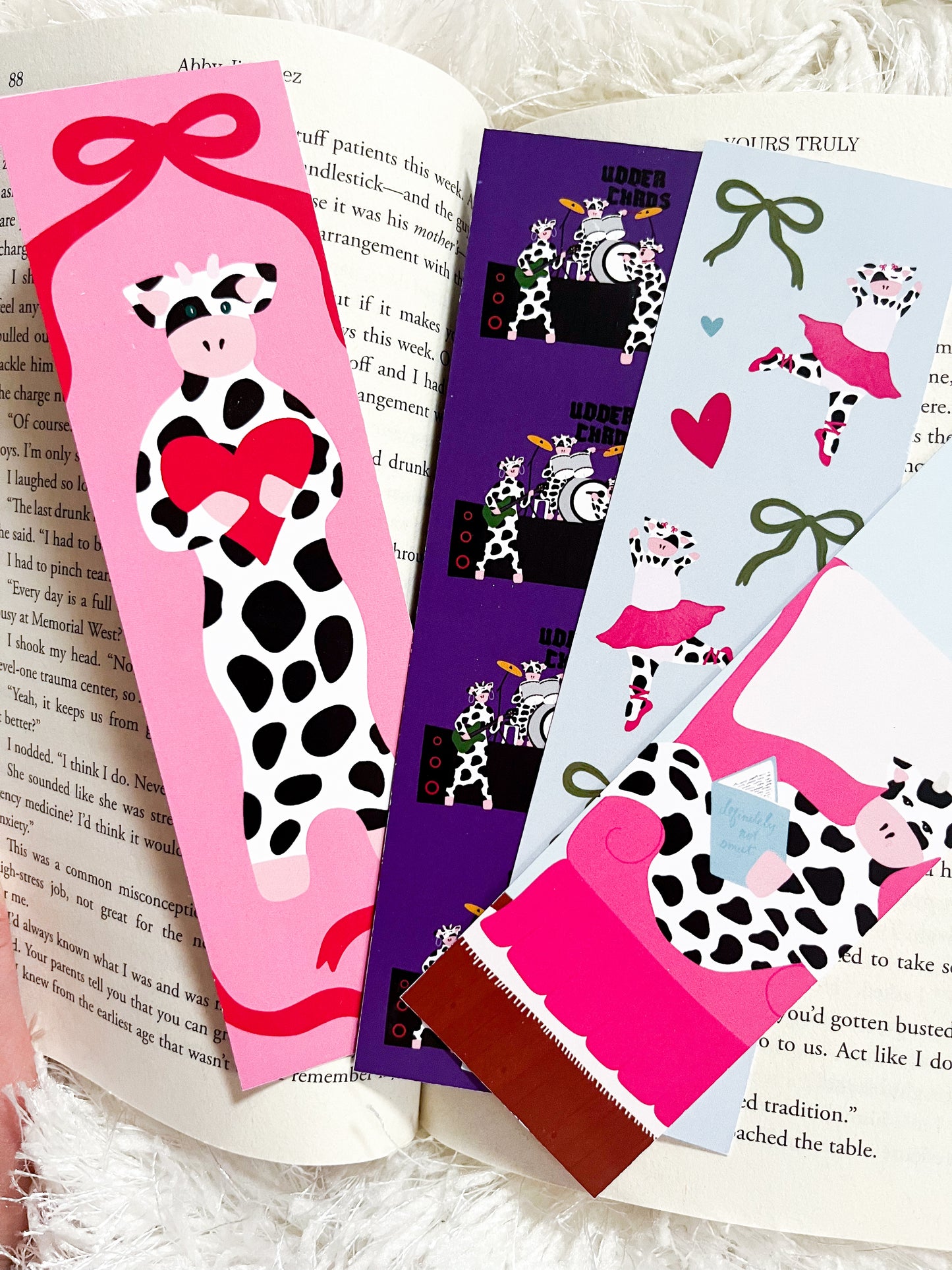 Cow Bookmarks