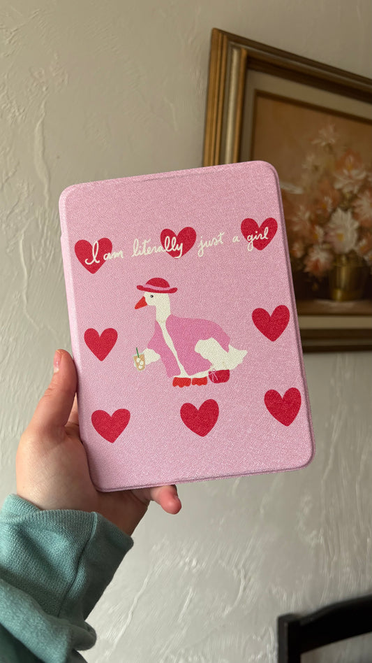 Goose Clear Back Kindle Case