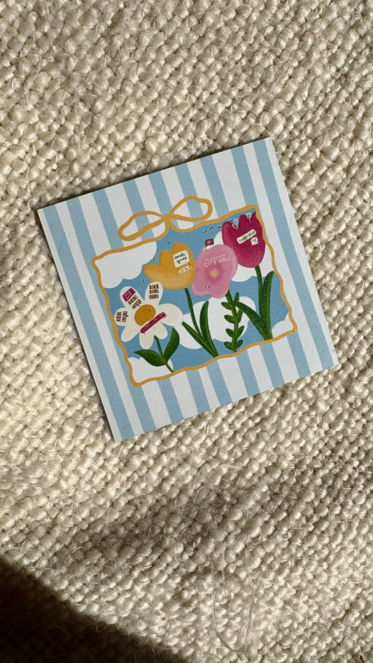 Bee Bookstore Magnet