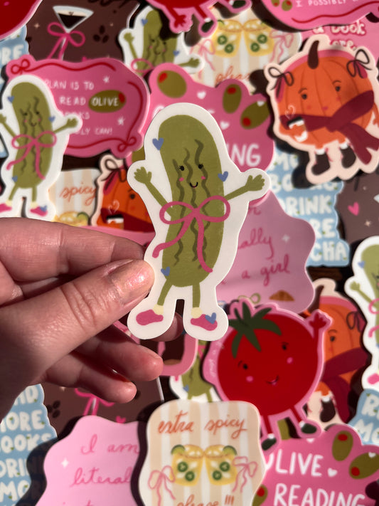 Pickle Gal Sticker
