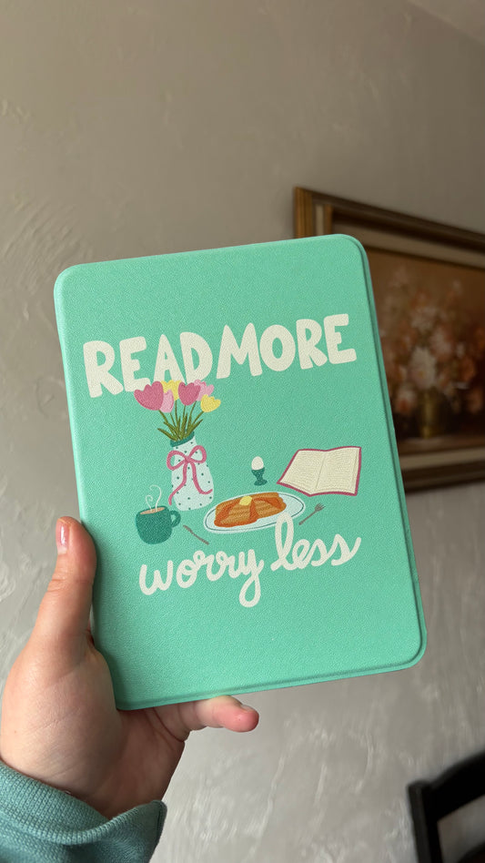 Pancakes Clear Back Kindle Case