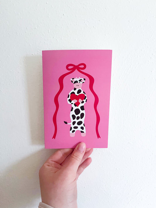 Heart in Hoof Card