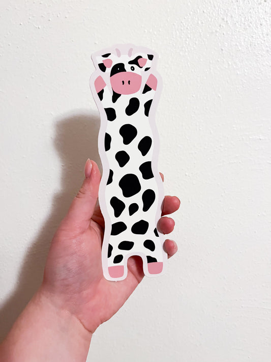 Classic Wavy Cow Bookmark
